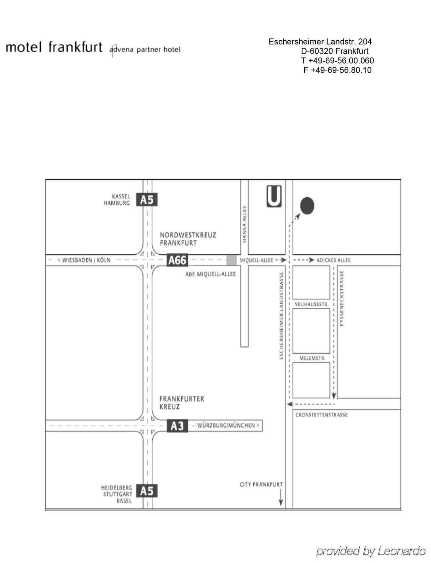 Motel Frankfurt Φραγκφούρτη Εξωτερικό φωτογραφία